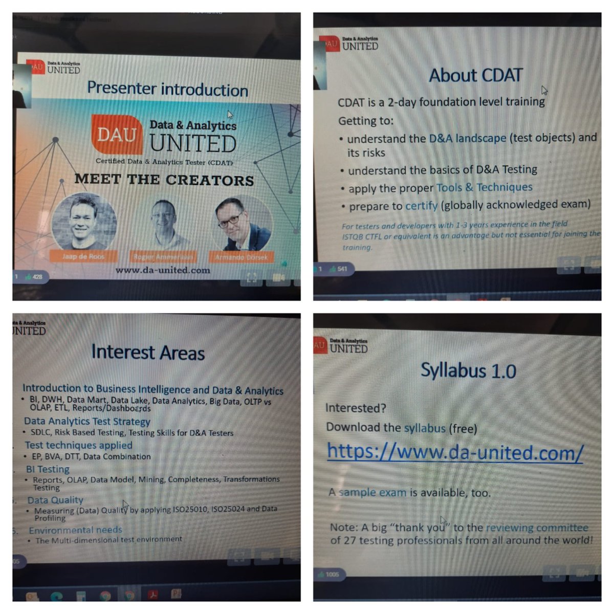 imvinaybaid's tweet photo. Global Certification Launched for the  Data Analytics Tester (DAU) by @BrightestOrg at @stepin_forum Summit 2020!
@SiemensKyle https://t.co/pcYVwe8wik