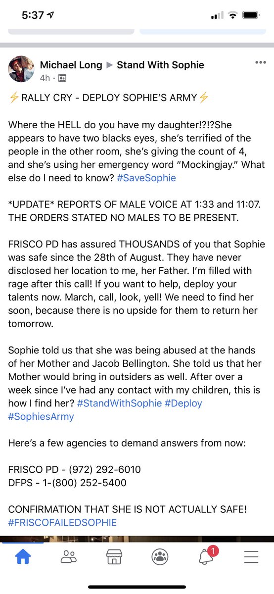 savethe_kids's tweet photo. Update 09/04/2020 #StandForSophie #standwithsofie #IStandWithSophie #standwithsophie #SaveSophie #fightforsophie #justiceforsophie https://t.co/qmFNlniB5a