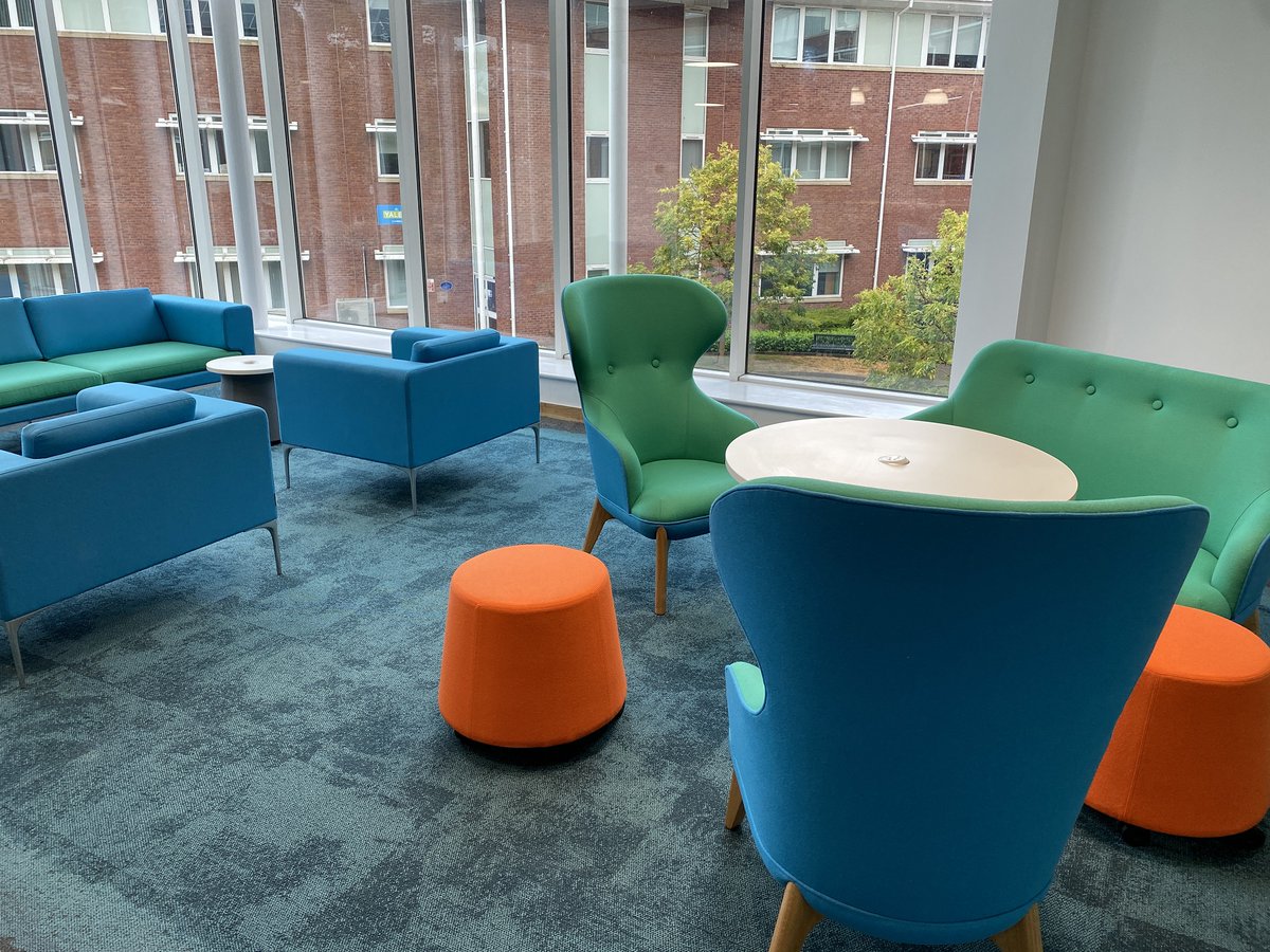 Looking good 👀and ready for going back to #college During the summer holidays, we completed the refurbishment of office space @colegcambria Yale, #Wrexham site to create a new working area for staff and the college team 👍