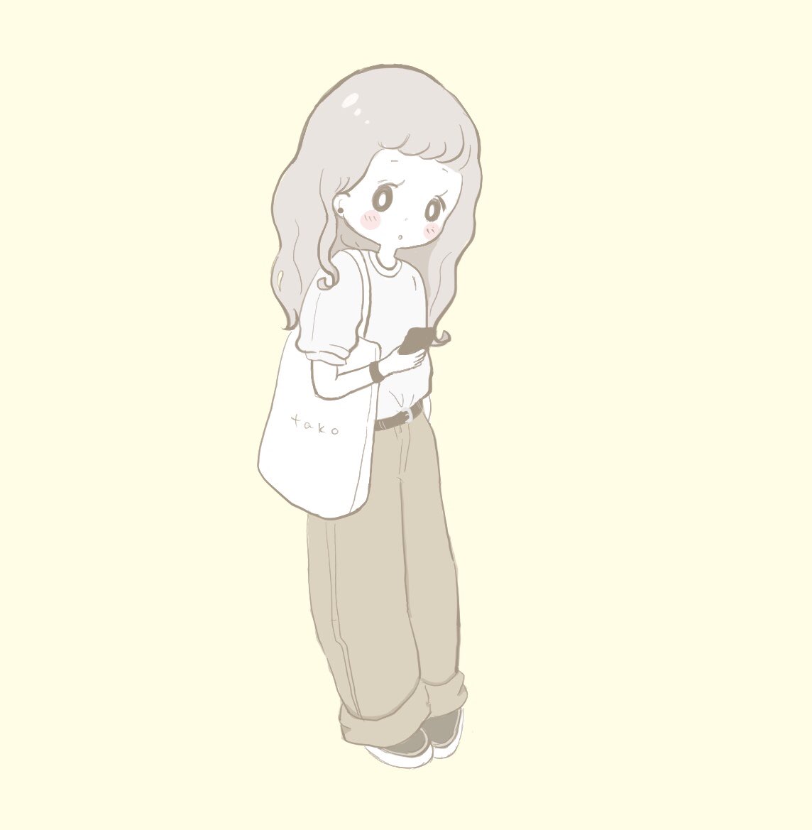 マチナカの女の子 イラスト 絵描きさんと繋がりたい イラスト好きさんと M Takoのイラスト