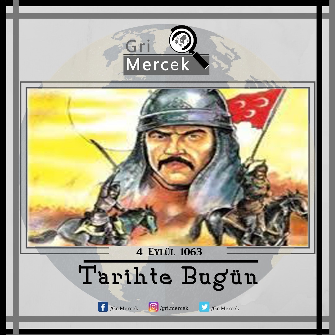 GriMercek's tweet photo. #tarihtebugün 4 Eylül 1063: Büyük Selçuklu Devletinin kurucusu Tuğrul Bey vefat etti. Selçuklular ile Gazneliler, 1037 yılında karşı karşıya gelmiş, “Serahs Savaşı” olarak bilinen bu savaş sonrasında Büyük Selçuklu Devleti kurulmuş ve Tuğrul Bey ilk Kağan olarak seçilmiştir. https://t.co/eR4bpbBv5K