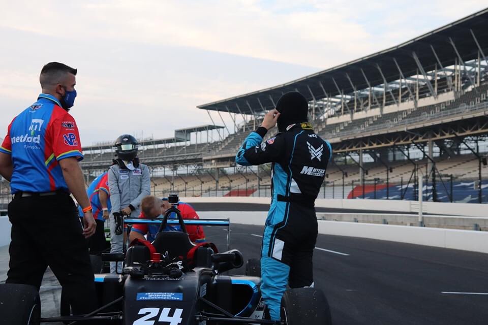 LegacyAutosport's tweet photo. A Few Pics Of #24 Michael Myers At The Indianapolis Motor Speedway / Road Course Day 1
#legacyautosport #metalloidcorp #roadtoindy #usf2000 #mmyersgarage #rustedsilobrewhouse #heavyrightfootcoffeecompany #stevesautofab #fearthetafs #jrsbeveragemart #TeamCooperTire https://t.co/awuCsXBOhG