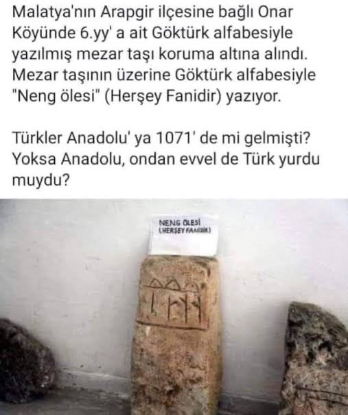 ismailkandemir_'s tweet photo. Türkleri Anadolu’da işgalci gösteren ‘1000 yıllık vatan’ söylemine inat, Anadolu, binlerce yıldır Türk Yurdudur... 🇹🇷❤️ https://t.co/shqMZzpHD6