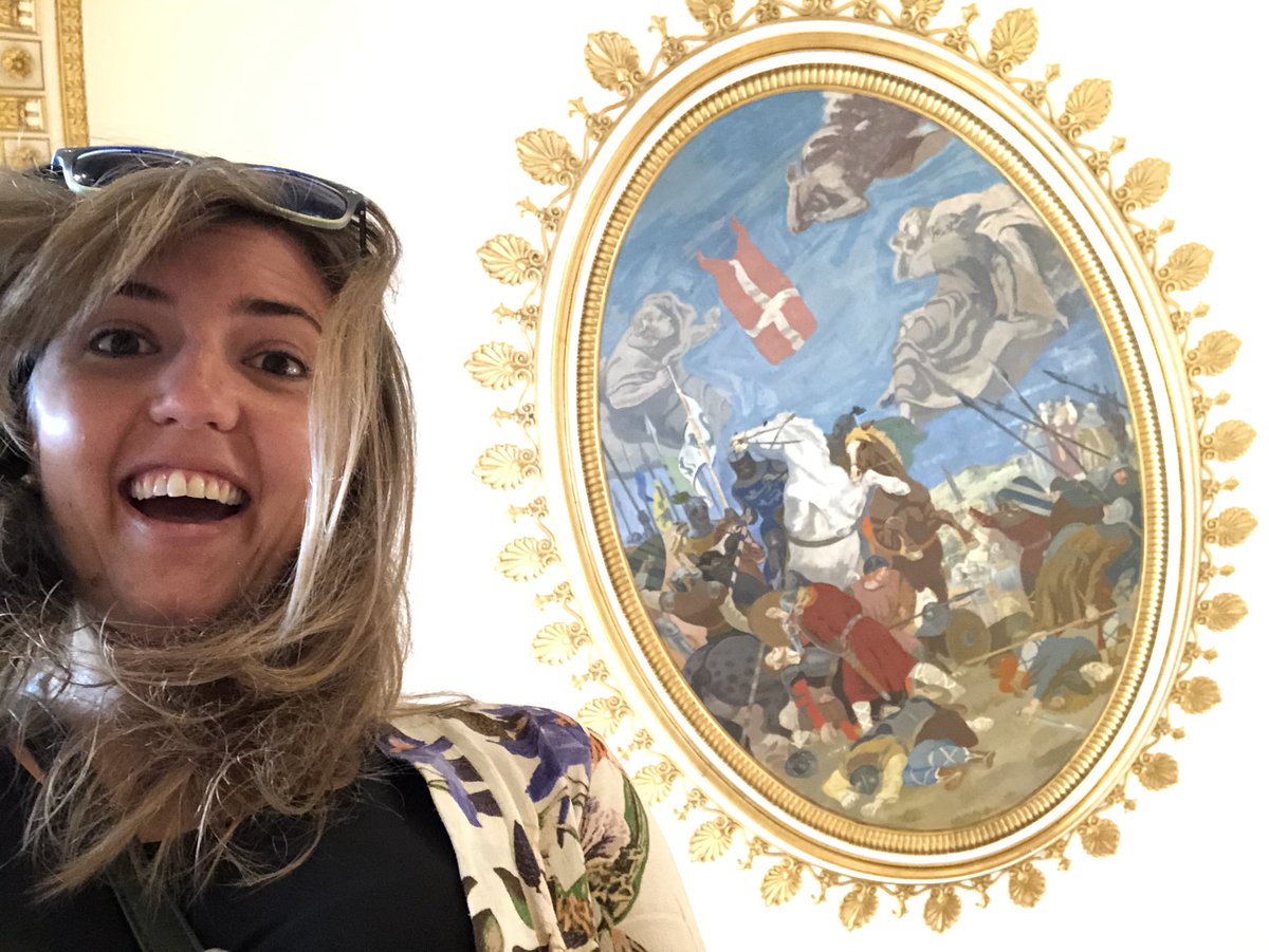 Chicksisms's tweet photo. Unless things have changed @BuckinghamofUK, I’m pretty sure this is #Denmark, @British_Airways. Looks like you could have let me travel... #ceilingselfie #ChristianborgSlot #tourist https://t.co/3yAv7Qredm