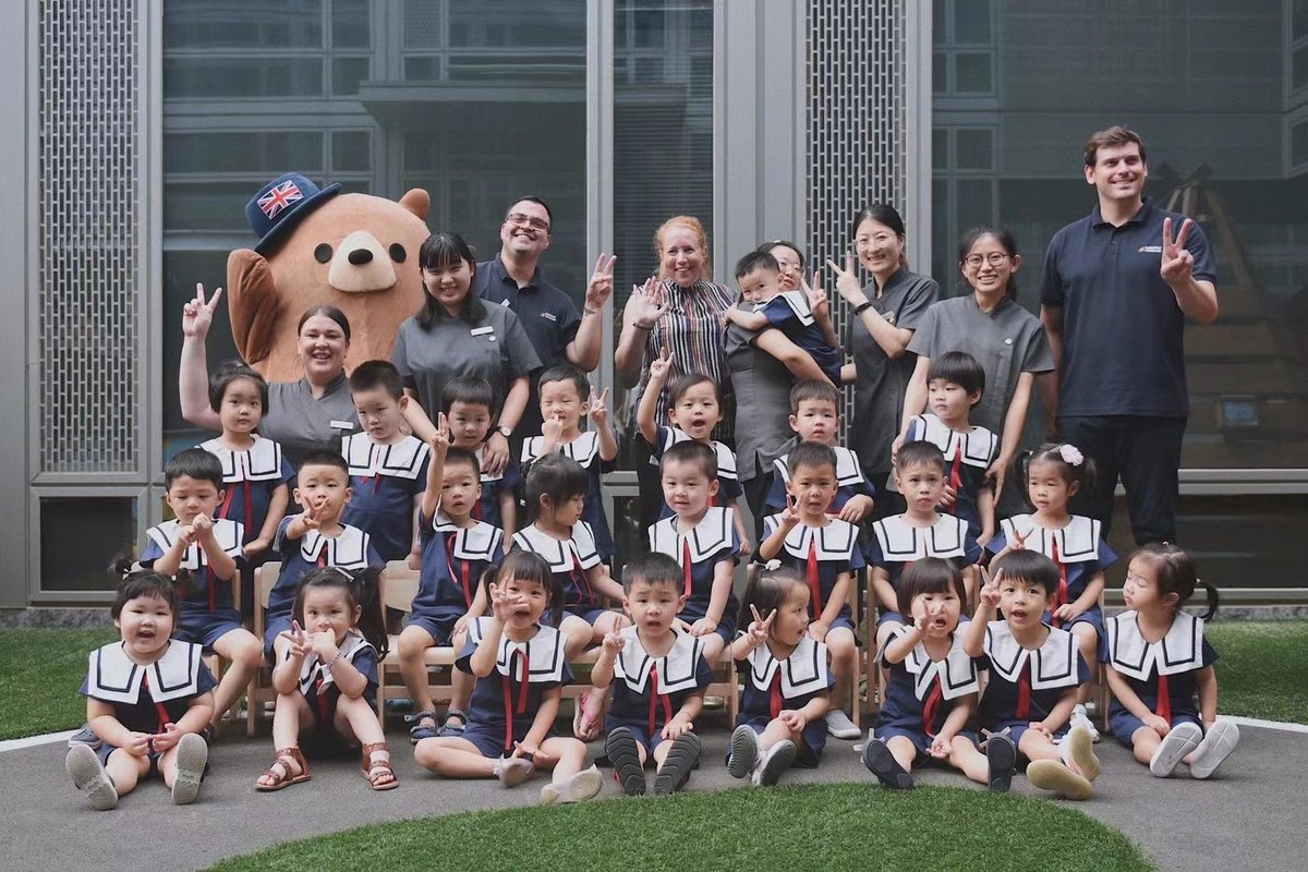 fowler_kj's tweet photo. Good luck to our little ones who have flown to nest to Kindergarten. We miss you already. #evolutionchildcare #nursery #britisheducation #China https://t.co/Cc2ipSQE2W