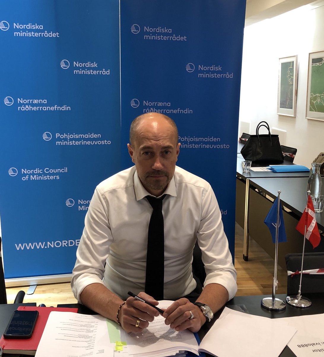nordensk's tweet photo. Fælles bekymring på det nordiske ministermøde for #COVID19 superspredningsbegivenheder. Enighed blandt sundhedsministrene om behov for mere nordisk samarbejde. #nrpol #dkpol #dkgreen #fopol #fogreen #grpol #norden2020 @DKsundhed @Heunicke @lenahallengren @LehtomakiPaula https://t.co/SReZdID7N1