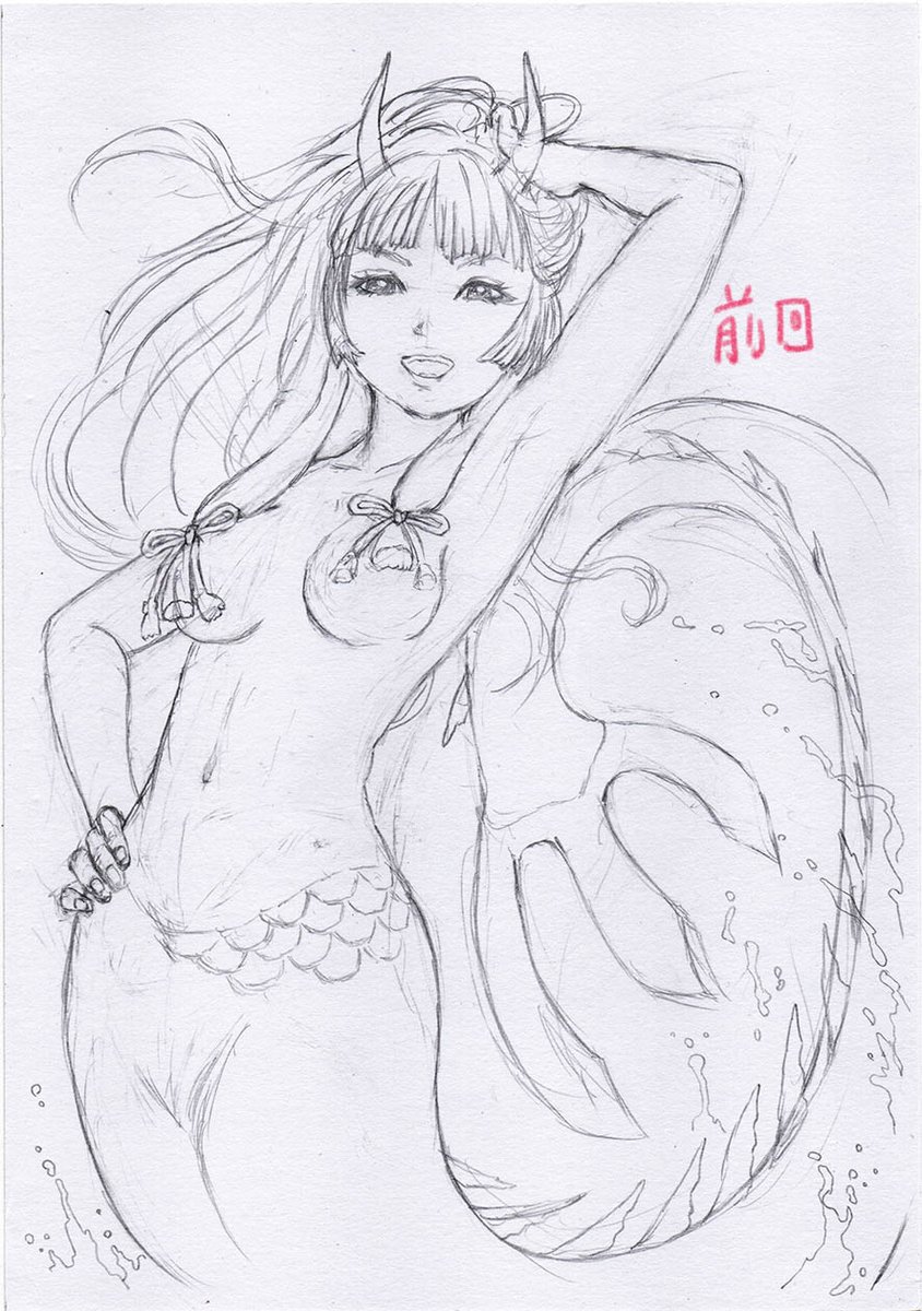 6月に描き始めた神社姫さま、ずっと放置してたのを再開しました!✍️
現在の進捗状況です😉
アマビエ様と同じく、江戸時代に現れて「私の姿を絵に描いて人々に見せれば疫病の難を逃れるだろう」と言ったとされる妖怪です☆
#鉛筆画 #絵描きさんと繋がりたい #イラスト好きな人と繋がりたい