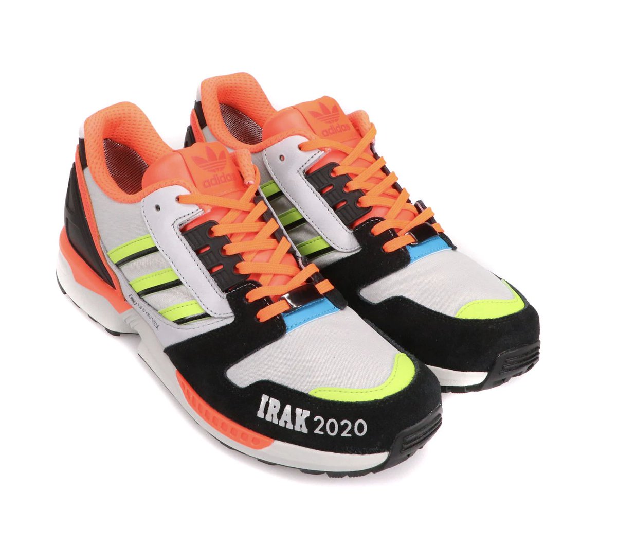 Atmos Now On Sale Aからzまでのアルファベット1文字ごとにzxの1 モデルを展開していくa Zxシリーズから Iの文字にはニューヨークのグラフィティ集団 Irak とのコラボレーションモデルが登場 T Co 5wotormsts T Co Chzb0zqbh0