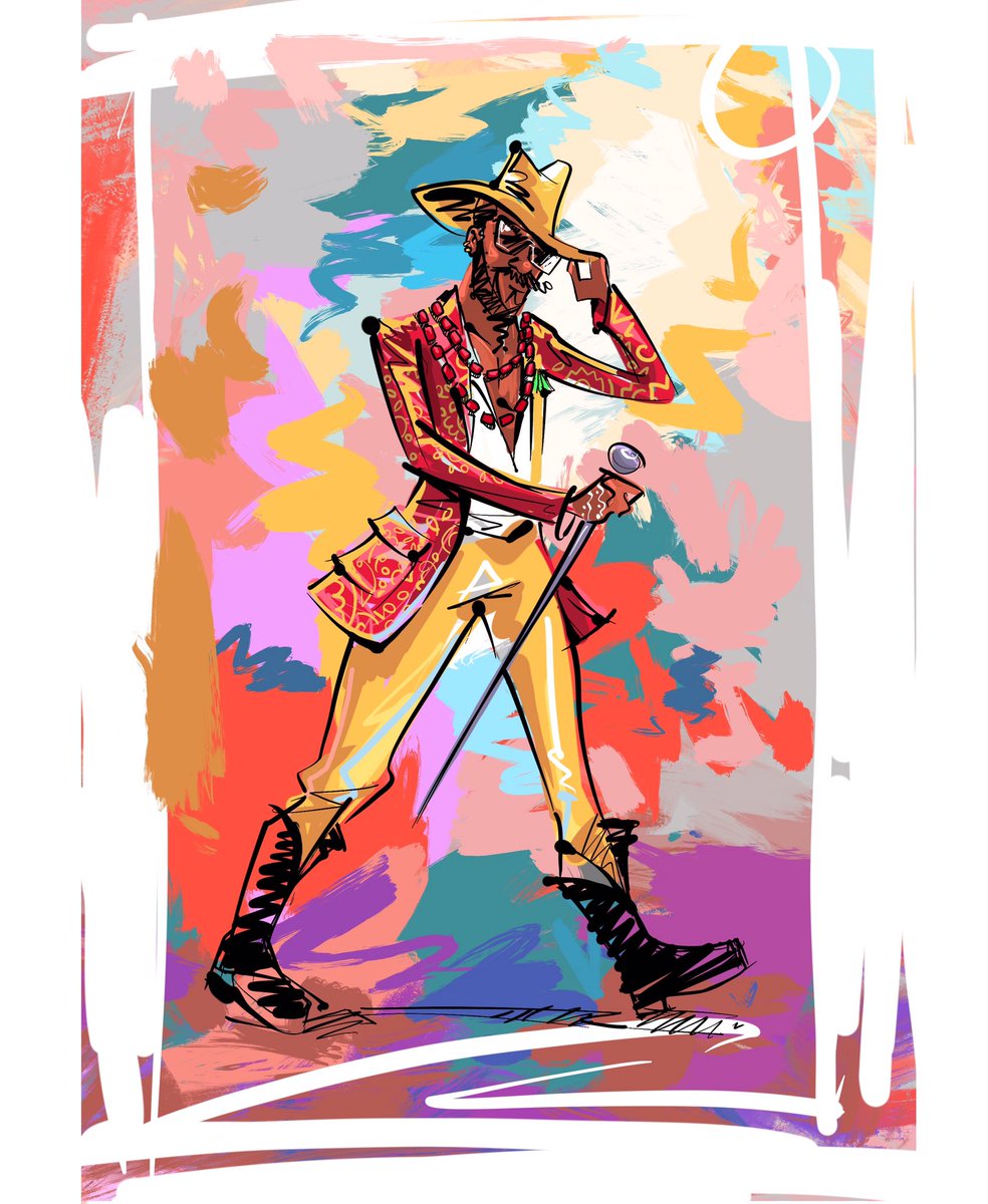 tosinkuzzi's tweet image. Couldn’t let this one go by without trying my hands on it. My striding man is trendy and fresh but still retains the same iconic feel of Johnnie Walker. So is this a yay or yay #JWStridingManChallenge #JohnnieWalkerAt200 #Ad