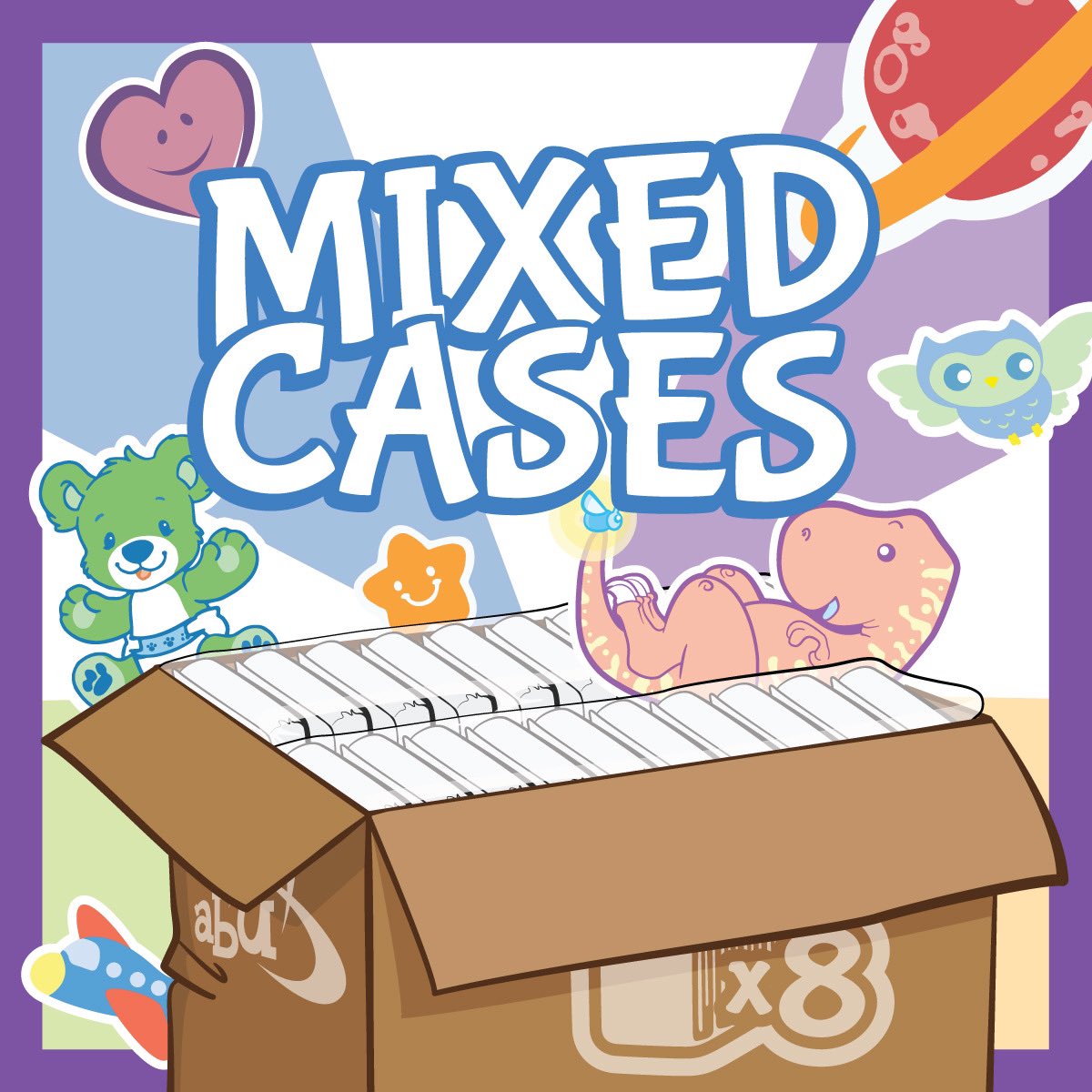 ABUNappies's tweet photo. Full Mixed cases (8 Packs!) are now available @ ABU UK/EU!

To celebrate we’re giving one lucky little in the UK/EU the chance to win a mixed case on us! 

To be in with a chance to win
Follow us.
Like and Retweet this post.
Comment
#FullCaseFullPamps
Down below! https://t.co/U4Vmk7Pdzm
