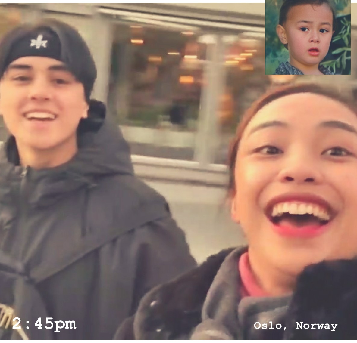 Skyrocket35's tweet photo. Maymay be like : Hi anak! Nandito kami ni Papa, ang saya saya dito sa Norway! Kamusta ka ang mga babies ko? Inaalagaan ka ba ni Kuya Buritto? See you soon baby😆

#MayWard #MaymayEntrata #EdwardBarber

@maymayentrata07 @Barber_Edward_ https://t.co/Imsvcnvdi1