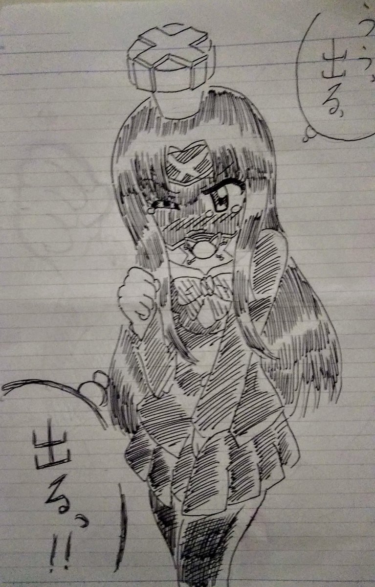 尿意を我慢するJKという字面だけなら業が深いペケ子
#ヘボット 