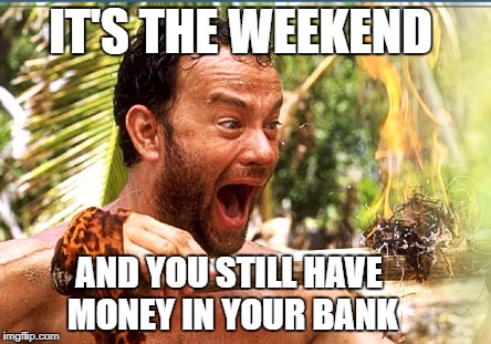 Personal_Debt's tweet photo. Happy #Friday!! Here's to a #SmartSpending feeling for the weekend! https://t.co/rK8C8Ot3j3
