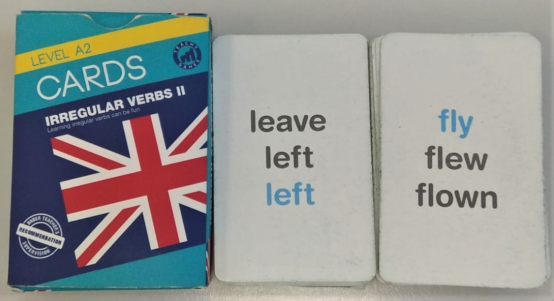 TeachyGames's tweet photo. Do your students have problems learning irregular verbs ???❓
Try our cards #irregularverbsII #irregularverbsIII 
https://t.co/SsVHrXNQlJ https://t.co/MaJvwnZ3Jt