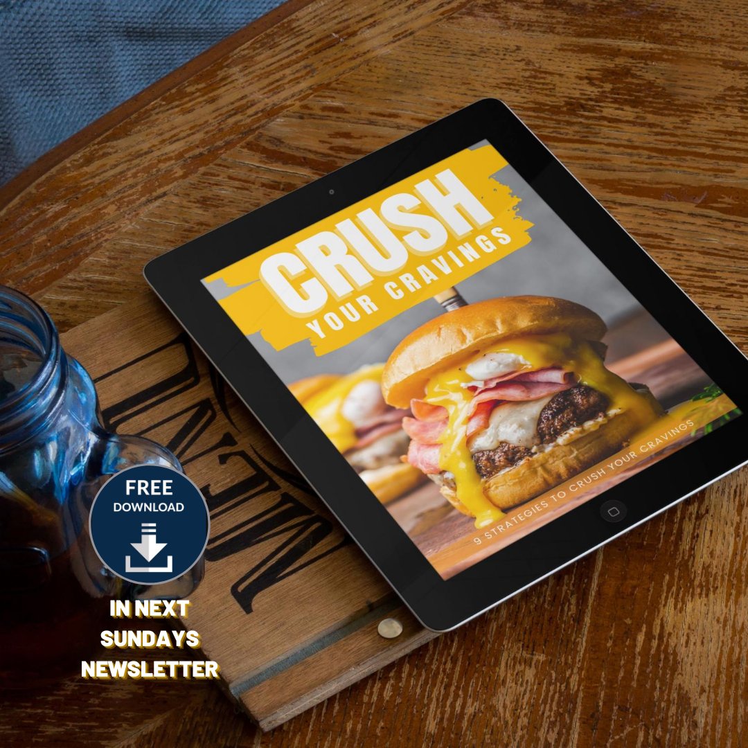 Want to know one of the fastest ways to END your cravings?

Sign up to our newsletter and make sure you click subscribe to receive our brand new guide on how to finally Crush Your Cravings this Sunday.
Sign up here👇
eepurl.com/gm1Qur