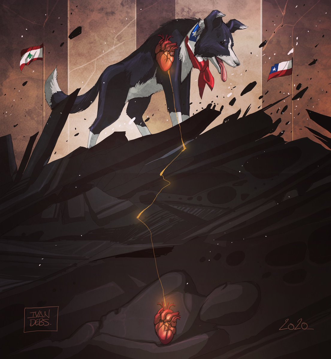 mehmedhancelik's tweet photo. Şili kurtarma ekibinden olan Flash ve enkaz altında olduğu düşünülen bir kazazede.
#chili #Lebanon #flashdog
#BeyrutPatlaması https://t.co/ZS5HeyIXAR