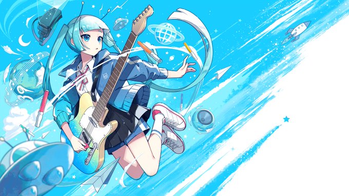 ナユタン星人さんの楽曲『水色侵略』のイラストを制作させていただきました!
「初音ミク GALAXY LIVE 2020」のテーマソングです。

▼YouTube
https://t.co/MhWlXJ2K3s

▼イベント詳細
https://t.co/p660funyym 