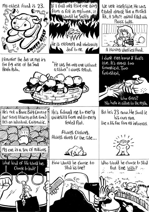 ?Sniffy?
A comic about my oldest friend.
It's also about a little more than that. 