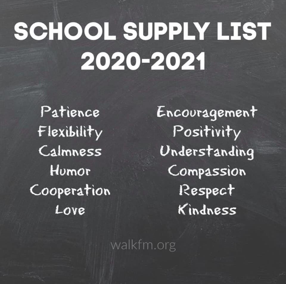 Got this from one of our amazing Ts. After such a long Aug with SO much planning, changing directions, preparing, learning, cramming, collaborating, motivating, growing... this is all we need to be ready on day 1! Couldn't do it without an amazing team @WaxpoolES #WESwimTogether