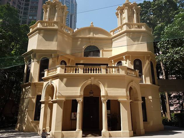 Ohel Leah Synagogue was built in 1902 in Hong Kong by 3 brothers of Baghadi-Jewish Sassoon family.They named it Ohel Leah after their mother, Leah Sassoon, which has given many other Jewish mothers unrealistic expectations.