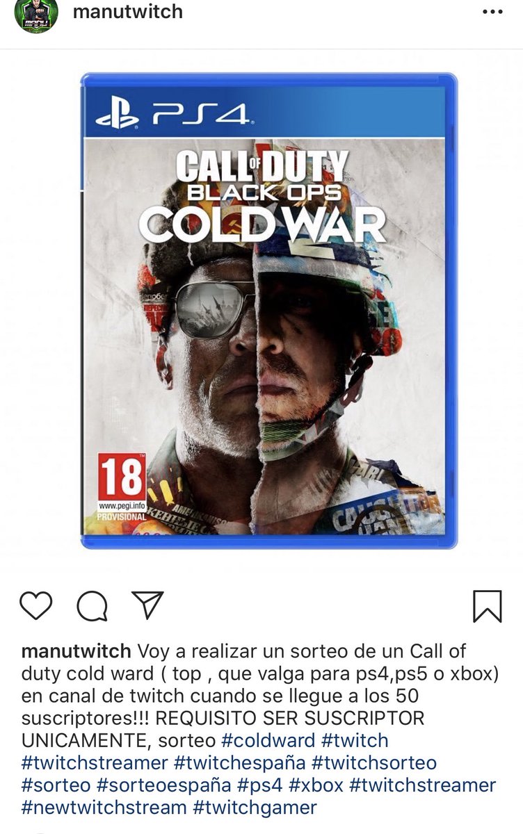 PainManu's tweet photo. Sorteo en el canal de twitch cuando se llegue a los 50 suscriptores!!! REQUISITO SER SUSCRIPTOR UNICAMENTE, #coldward #twitch #twitchstreamer #twitchespaña #twitchsorteo #sorteo #sorteoespaña #ps4 #xbox #twitchstreamer #newtwitchstream #twitchgamer https://t.co/oirvJxQRDX
