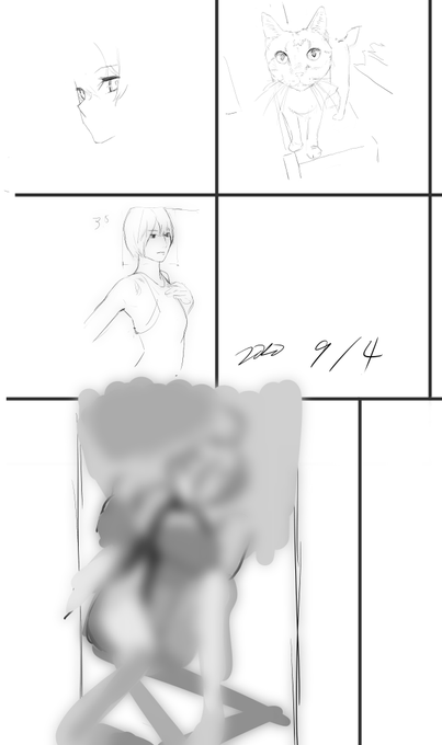 63日目 #クロッキー100日チャレンジ 