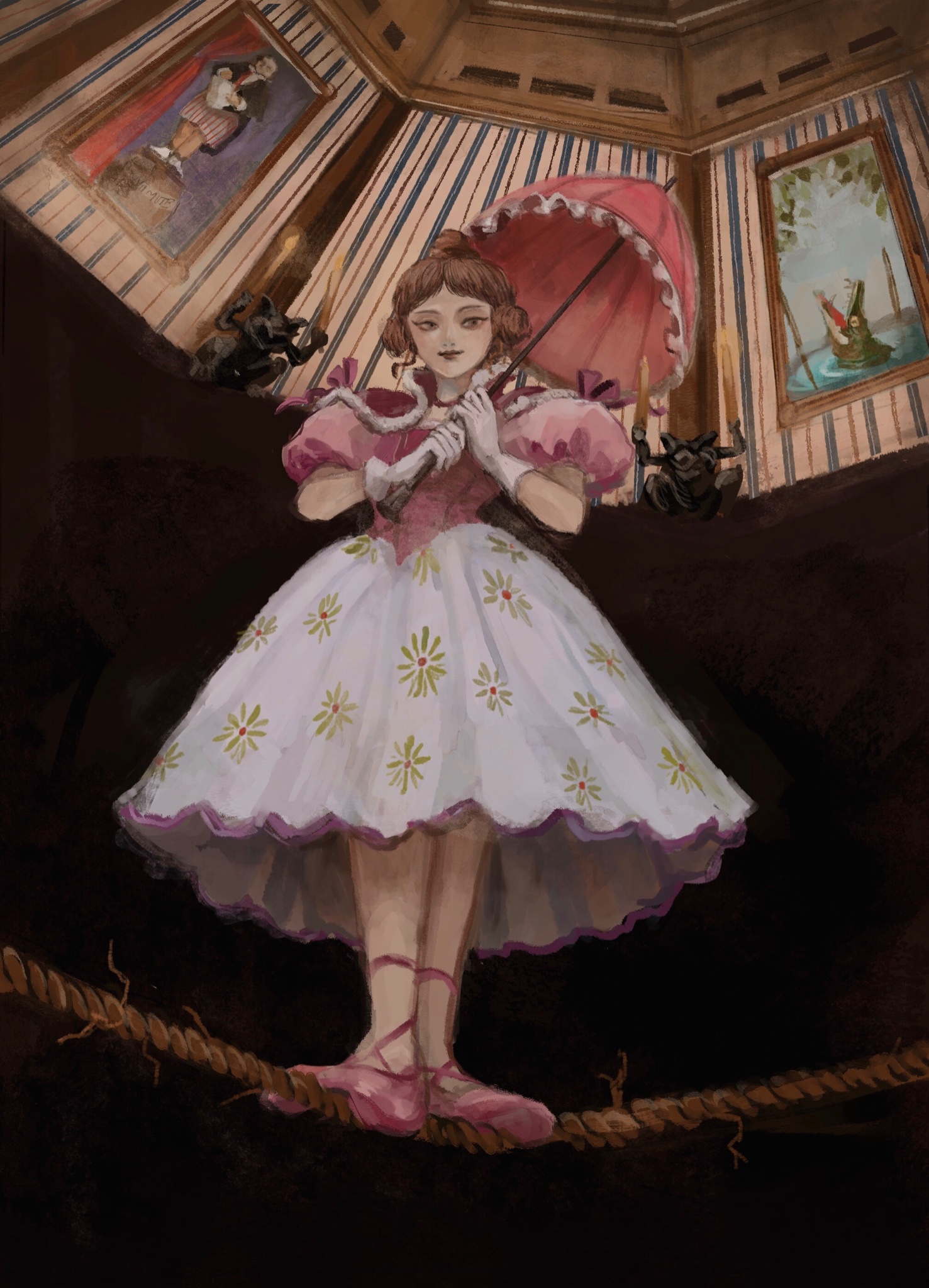 まくら くらま ホーンテッド マンションのファンアート