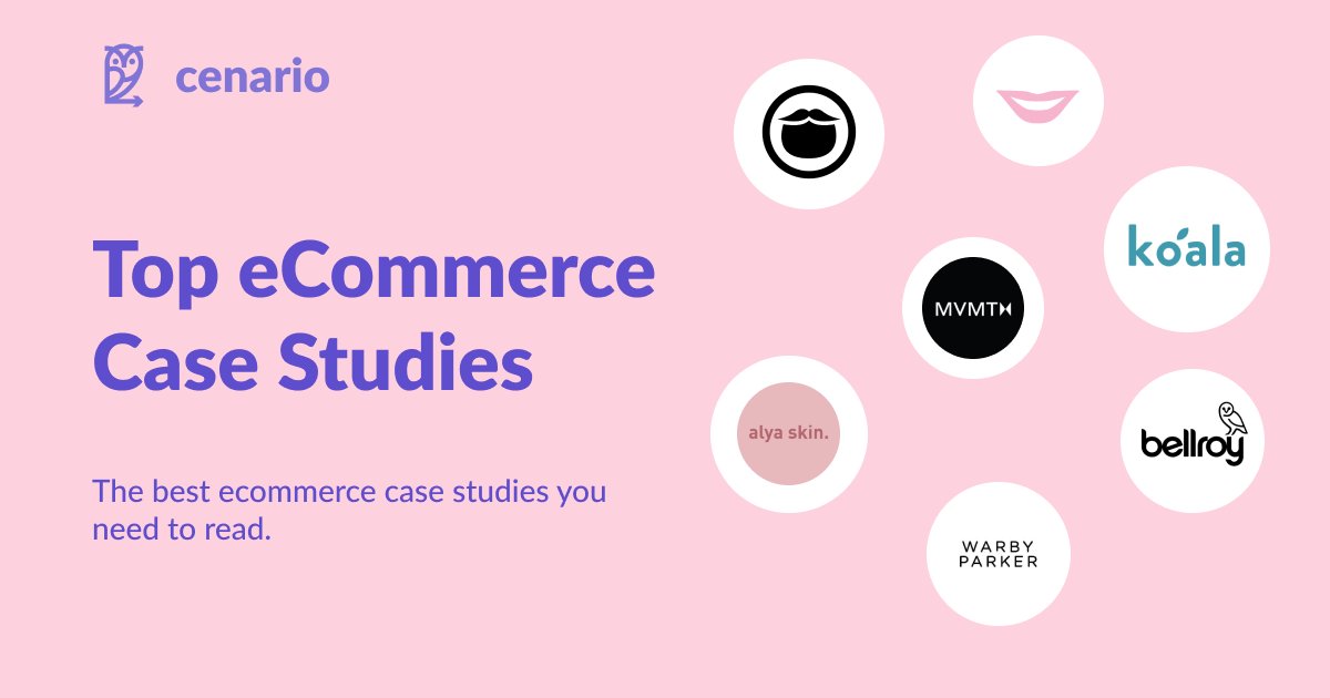 Looking for some inspiration for your #ecommerce business? 
Check out these case studies with growth strategies &amp; tactics+ their journeys to achieve scalable growth.  Via <a href="/cenario_app/">cenario</a> 
cenario.co/ecommerce-case…
#ecommerce #growth #scaling #techstartups