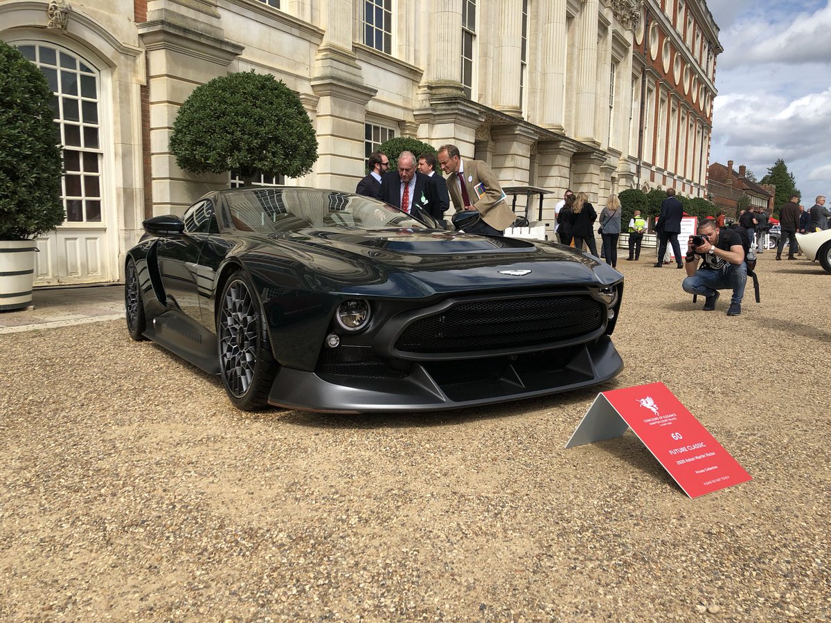A1GOY's tweet photo. This is the @astonmartin Victor. One of one. It’s a modified Vulcan - road legal, manual, with design cues from 80’s Vantage. I want it. https://t.co/pnscCs8uTb