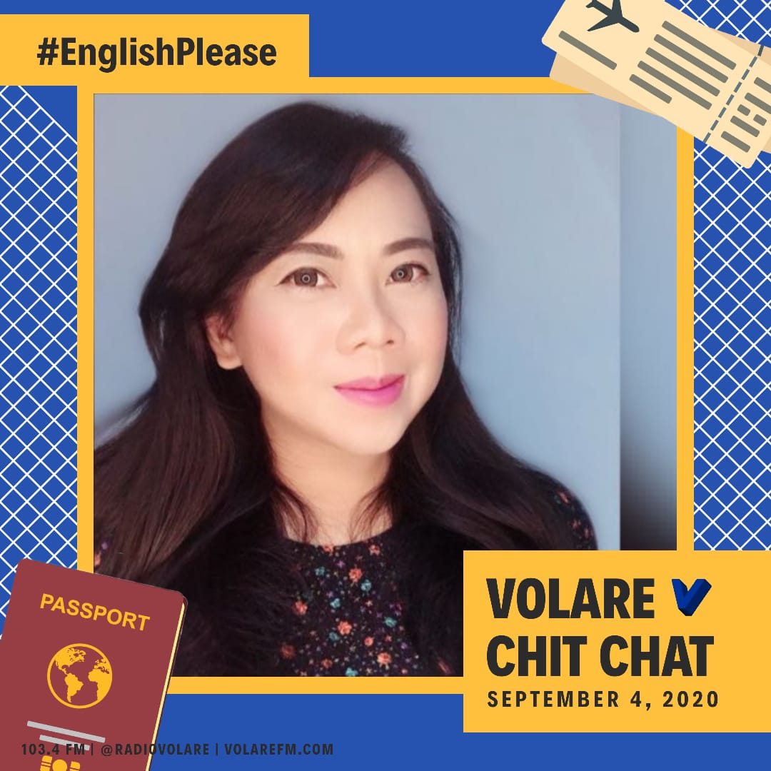 radiovolare's tweet image. Obrolan "Say Sorry" jadi tema di #EnglishPlease, simak obrolannya bersama Maria Nofaola #volarechitchat Jumat, 4 September 2020, pukul 7 mala di @radiovolare 103.4 FM atau streaming di volarefm.co