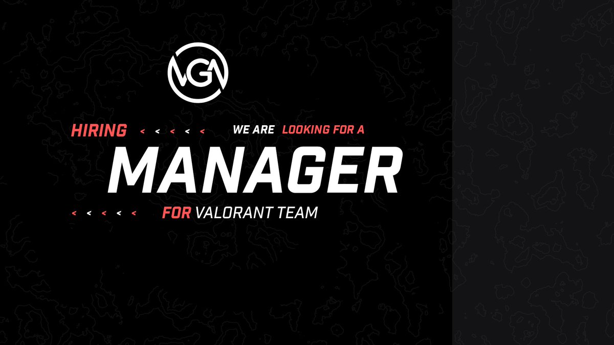 TheTeamVGA's tweet photo. @PlayVALORANT
Position opening for Valorant Team Manager.
Paid position
Must have experience/resume
DM us for more info.
#LF #LFManager #valorant #lfvalorant #esports https://t.co/eOFl6EnUVn