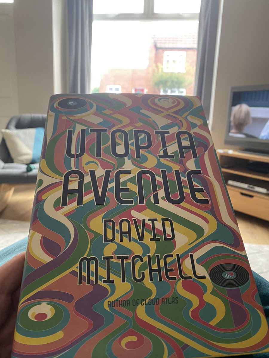 Book 35: Utopia Avenue - David Mitchell I’m a massive Mitchell fan so always open his books with high expectations. This has absolutely blown me away, got absolutely lost in it. One of those which you want to speed read but also want to take slow to savour every word.