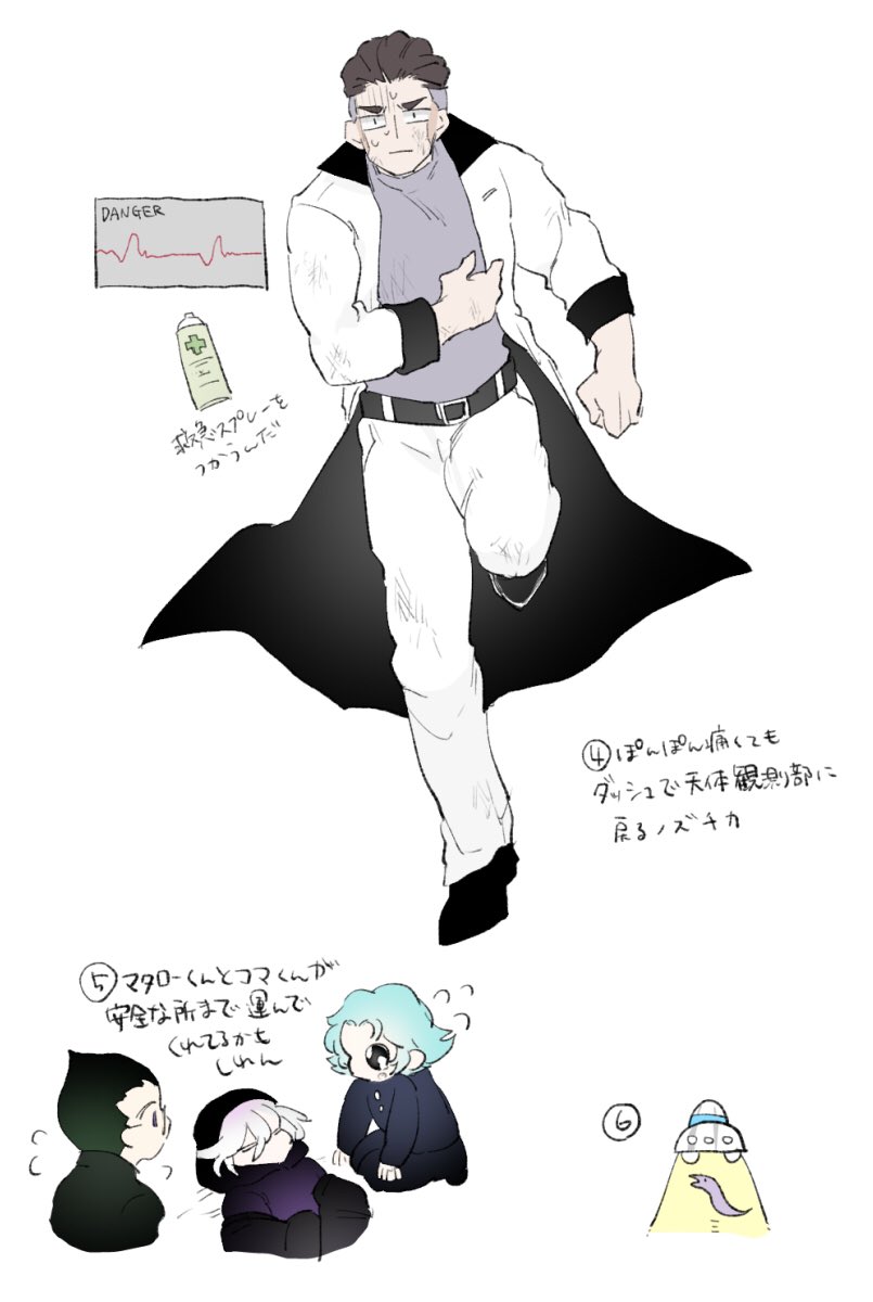 33o Y学アマプラ勢なので今更34話を見てその後のノズチア妄想がノンストップというお話です