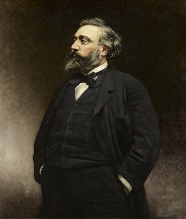 À l'occasion des 150 ans de la République proclamée par Gambetta, découvrez ce tableau des collections du château de Versailles réalisé par Léon Bonnat.