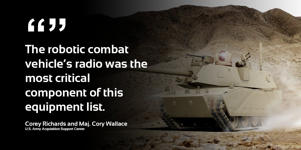SilvusTech's tweet photo. When the @USArmy tested 10 radio solutions for the Next Generation Combat Vehicle Program, Silvus emerged as the leader.

Read more: https://t.co/C7Pj1VwpKq

#MIMO #MANET #mesh #StreamCaster #Silvus #OneNetwork #NGCV #C5ISR #SC4400 #CFT #GVSC #MIMOWars #Army https://t.co/1sbefueMoA