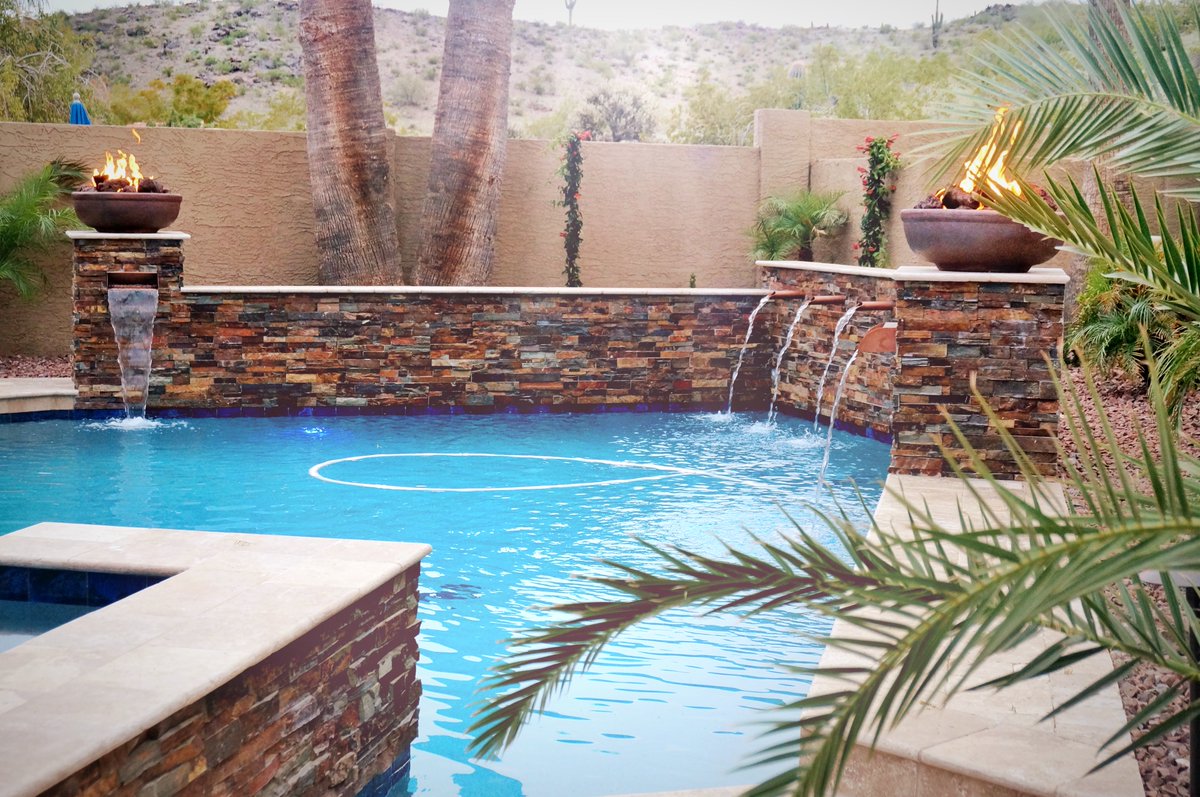 MonarchPoolsAZ's tweet image. These waters could be located in a private grotto on a remote island, but they'll look better in your backyard.
🌊
#YouDreamWeDesign
🌊
#custompools #custompool #custompoolbuilder #swimmingpool #backyardentertainment #custompoolsaz #poolbuilderarizona #arizona #chandler #phoenix