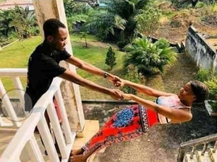 JusticeOffodile's tweet photo. This was love until he asked who is  "nnamdi my heart" https://t.co/MZOtO1TT4Y