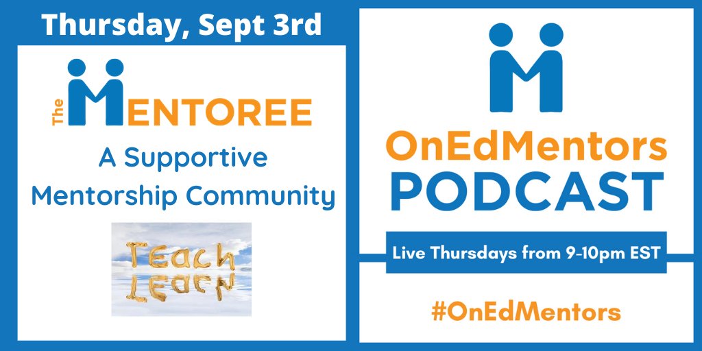 TheMentoree's tweet photo. Last night, we kicked off Season 4 of #OnEdMentors by handing the mic over to @Stephen_Hurley who engaged our Leadership Team in a meaningful conversation on the nature of Mentorship and what makes The Mentoree unique. #supportforeducators #community https://t.co/iYrYnNJQsh https://t.co/RXEqHBlNjL