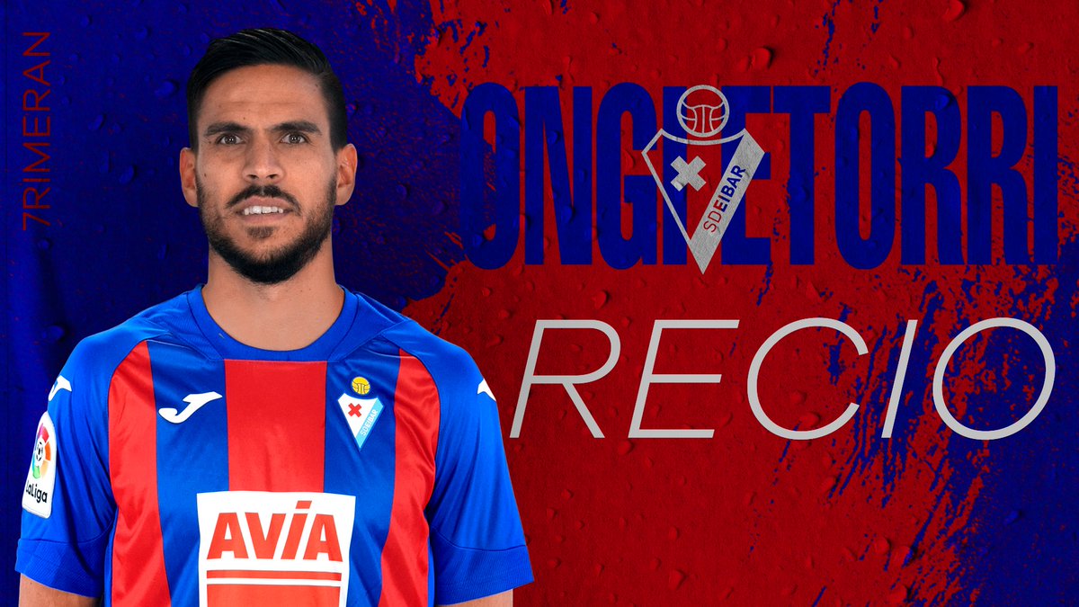  DONE DEAL  - September 4RECIO(Leganés to Eibar )Age: 29Country: Spain  Position: Midfielder Fee: LoanContract: Until 2021  #LLL