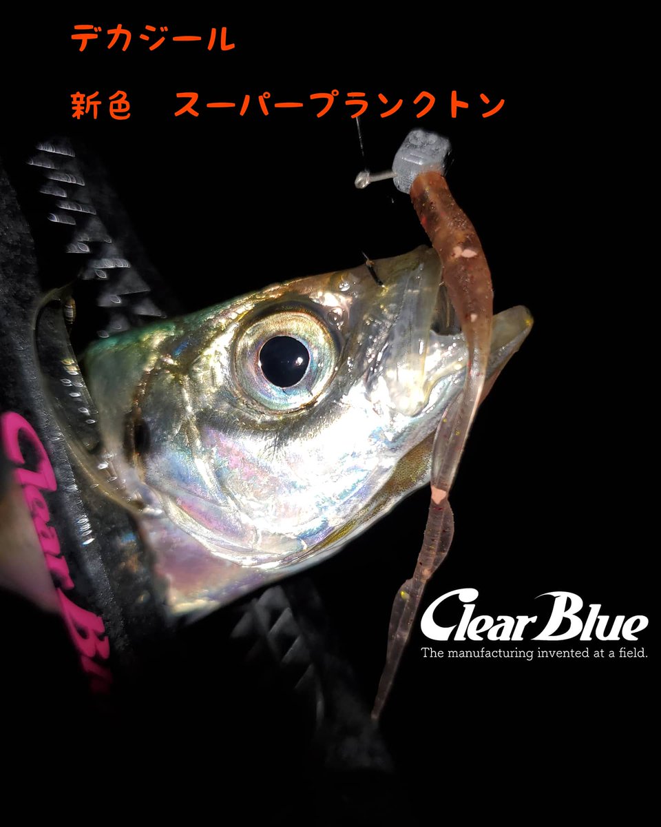 ippei_ClearBlue's tweet photo. #デカジール
新色 #スーパープランクトン
今宵はこのカラーでアジングを満喫✨
#アジ #アジング #クリアブルー #ClearBlue #デカジール #新色 #スーパープランクトン #サイコロヘッドsoku #ブルーマジック64エキサイター #BlueMagic64Exciter #青森市 #陸奥湾 https://t.co/WxW7GfTTWT