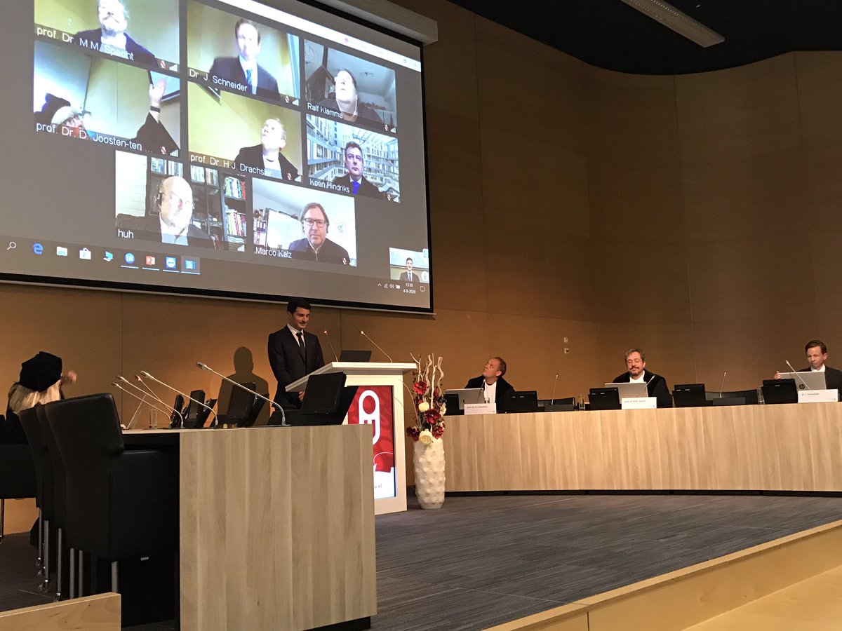 taneste's tweet photo. Happening now @OU_Nederland Daniele’s defense of his thesis on “The Multimodal Tutor”... https://t.co/JhQRPkoP4W