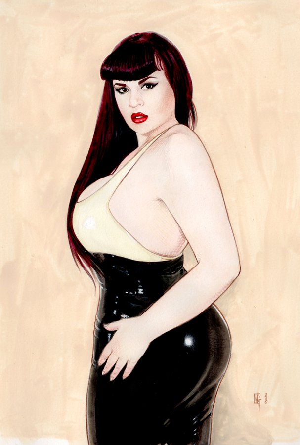 graymarcus1's tweet photo. Original of the beautiful Lexy Lu is up on eBay. Grab one of my paintings for cheap ;) #pinupart #lexylu #fetishfashion

https://t.co/nyMUva1E6g https://t.co/1W9mMiQcHy
