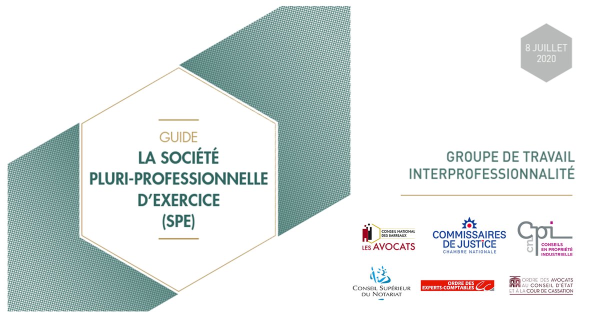 #GuideSPE 📝| <a href="/GLoingerB/">Gaelle Loinger-B_ip</a>, membre d’@emerize_fr
et CPI chez <a href="/TAoMA_Partners/">TAoMA Partners</a> a participé à l’élaboration du guide de création des #sociétés pluriprofessionnelles
d’exercice (#SPE) avec un groupe de travail composé de 5 autres ordres professionnels.

▶ ow.ly/FLAW30qXsiM
