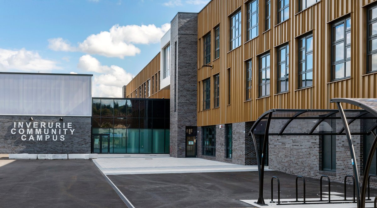 Aberdeenshire's tweet photo. Dates for your diary - Inverurie Community Campus: 
Pool to open for clubs and some bookable swims 30 Sept. Academy to move in from 27 October. St Andrews School to begin enhanced transition before move in November. Read more online: https://t.co/Dqz9a91cN9 https://t.co/LYIEZFJVtS