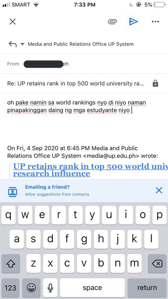 lonelychicagos's tweet image. up student x board of regents socmed au 🤩 

cHARMS pero wala kaming pakialam sa world rankings na ‘yan, kung hindi niyo kami pinapakinggang mga estudyante. walang ranking kung walang nag-aaral. 

#PostponeClassesUP 
#WalangIwananUP