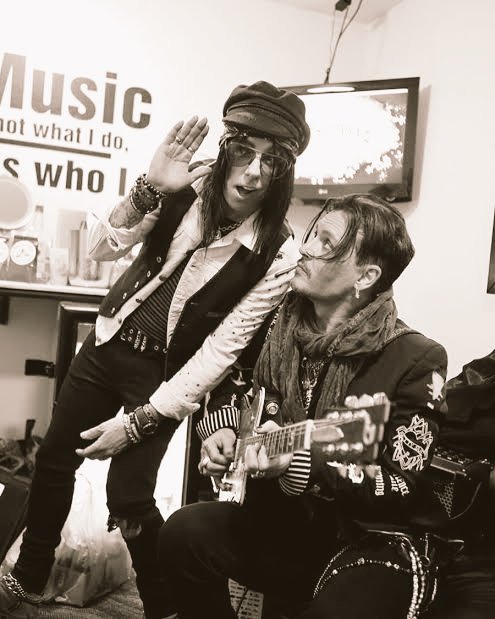  #TommyHenriksen with  #JohnnyDepp