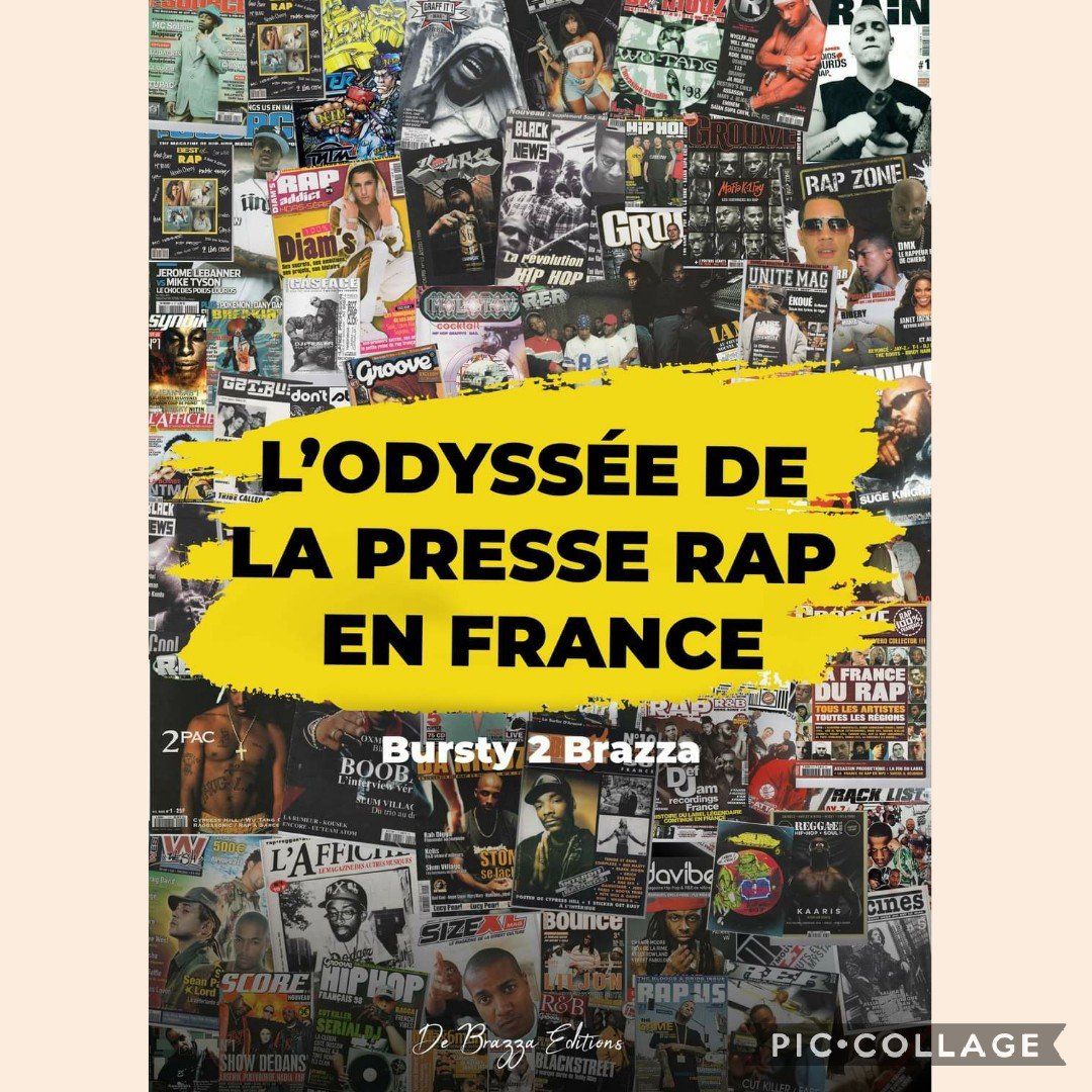 bursty2brazza's tweet photo. L'ODYSSEE DE LA PRESSE RAP EN FRANCE.  By Bursty  2 Brazza. https://t.co/8O5dg3cJQc