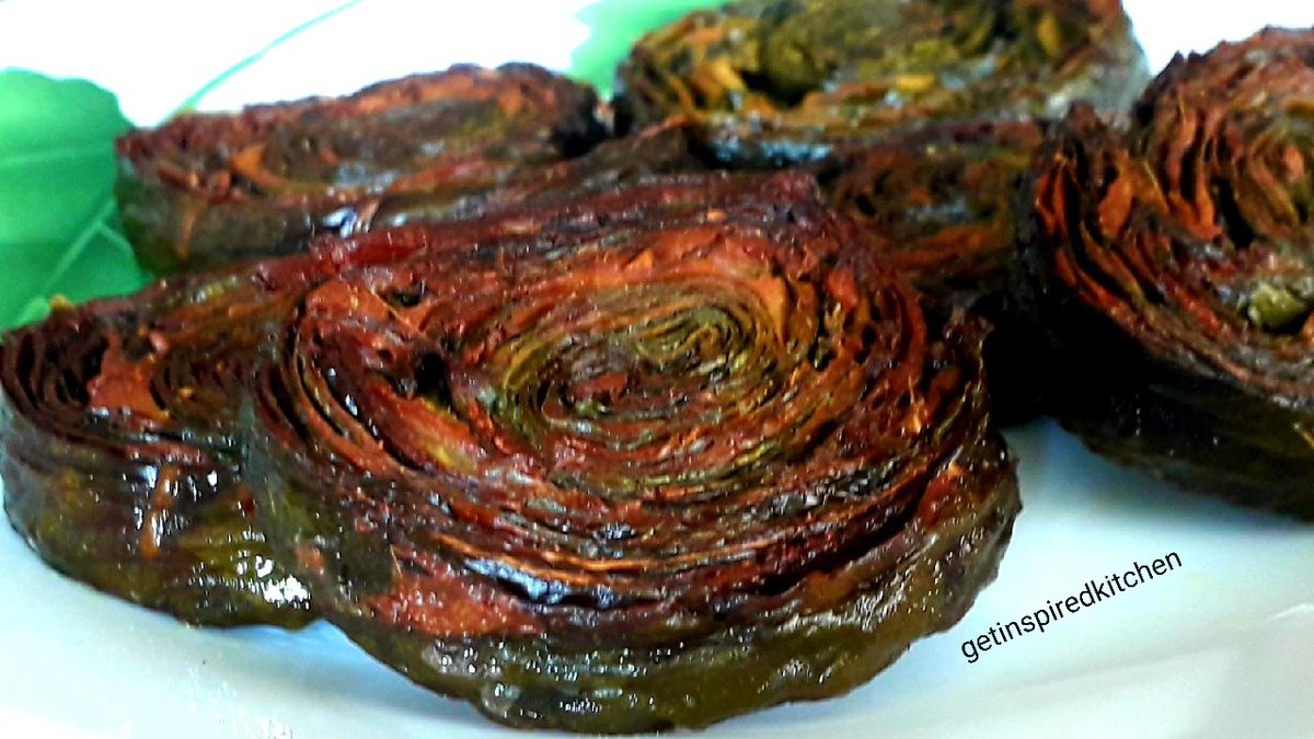 अरबी के पत्ते के पकौड़े कैसे बनाते हैं | Rikwach Recipe | Arbi Patra | g... youtu.be/xSyr89jNnEg via <a href="/YouTube/">YouTube</a>