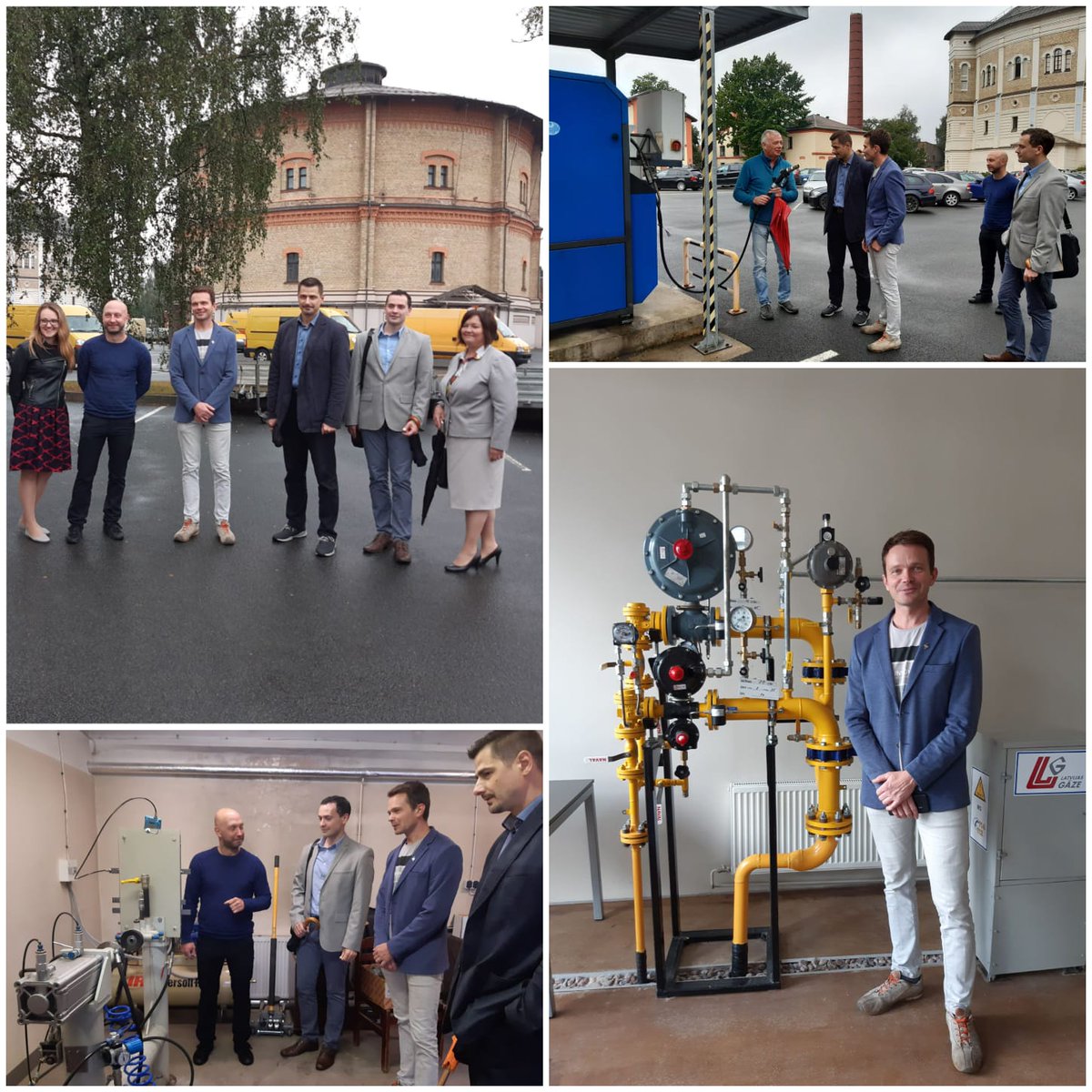 ViA_ZTC's tweet photo. 3. septembrī Vidzemes Augstskolas Virtuālās realitātes laboratorijas pētnieki un Zināšanu un tehnoloģija centra projektu vadītājas viesojās AS GASO, tostarp arī GASO mācību centrā, lai pārrunātu VR izmantošanas iespējas darbinieku apmācības procesā. https://t.co/dYIiLZxU3t