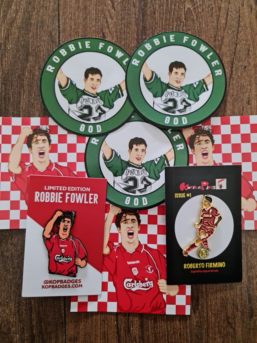 John84YNWA's tweet photo. @kopbadges @KopitePins 
Posties just been and dropped off Bobby &amp; Robbie 👍 quality again https://t.co/xUcLbFW4QE
